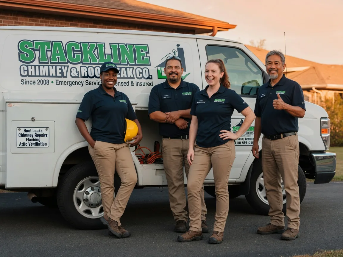 Chimney flashing repair company in Canyon, MN